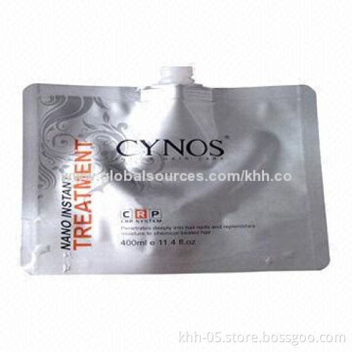 Mask Packaging Bag with Heat Cut Sealed Style, Made of OPP/VMCPP/CPP Materials